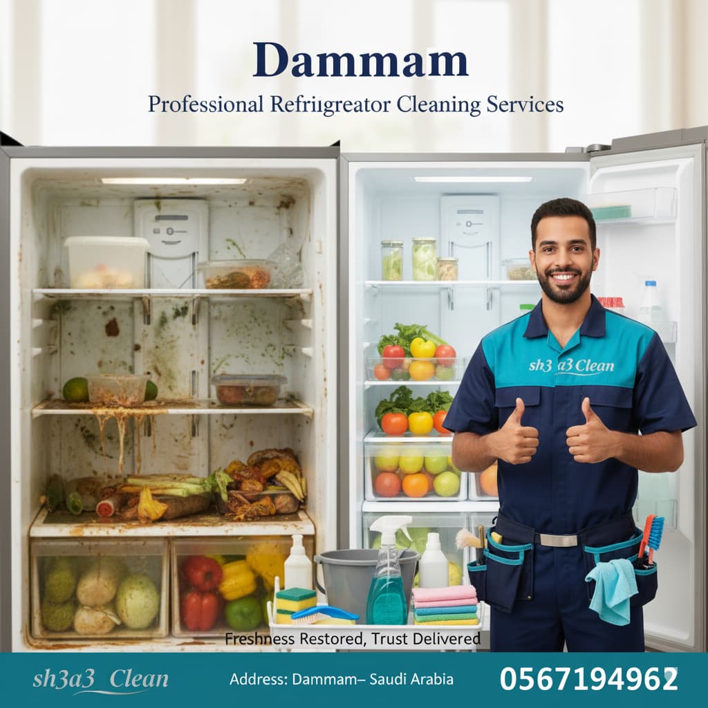 شركة تنظيف ثلاجات بالدمام شعاع كلين