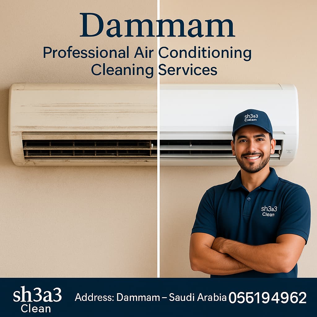 شركة تنظيف مكيفات بالدمام شعاع كلين