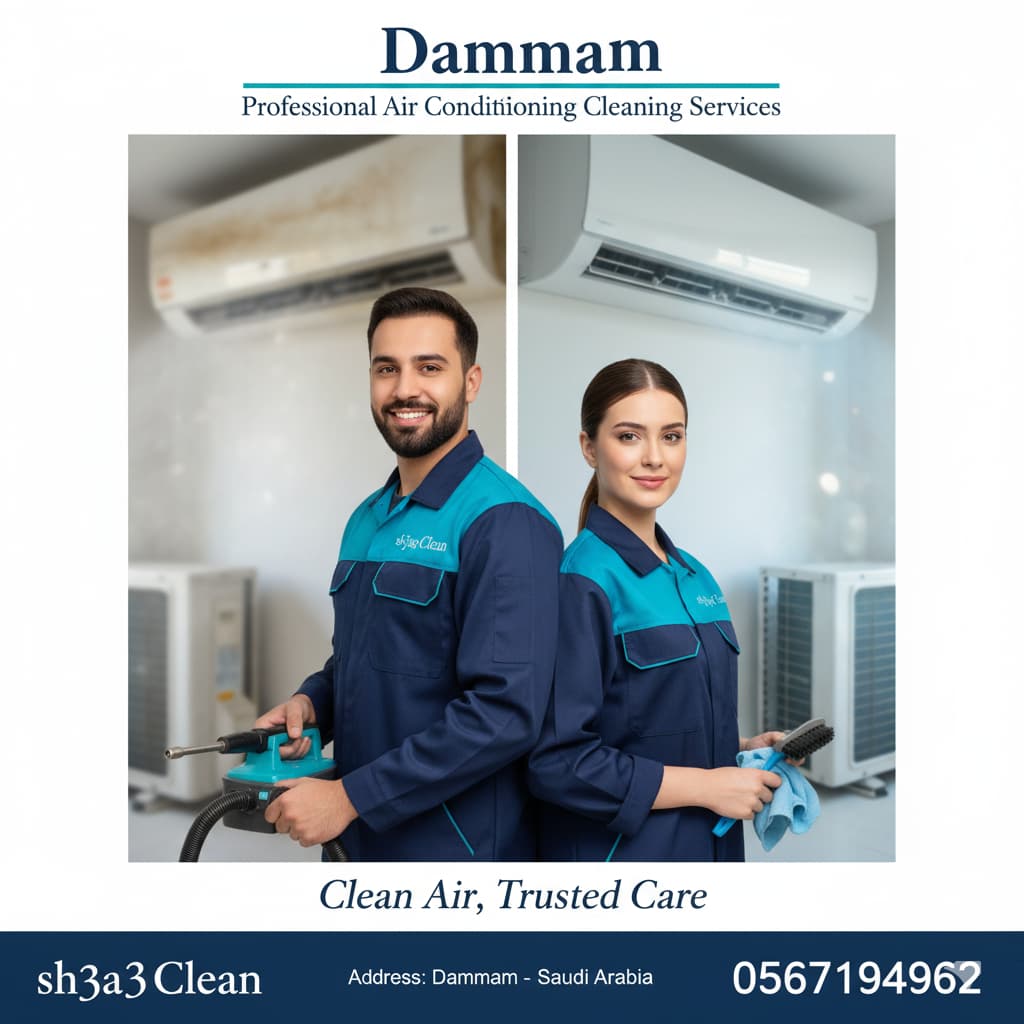 شركة تنظيف مكيفات بالدمام شعاع كلين