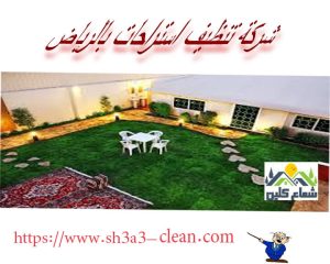 من افضل شركات تنظيف الاستراحات