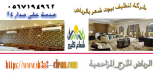 افضل شركة تنظيف بيوت شعر