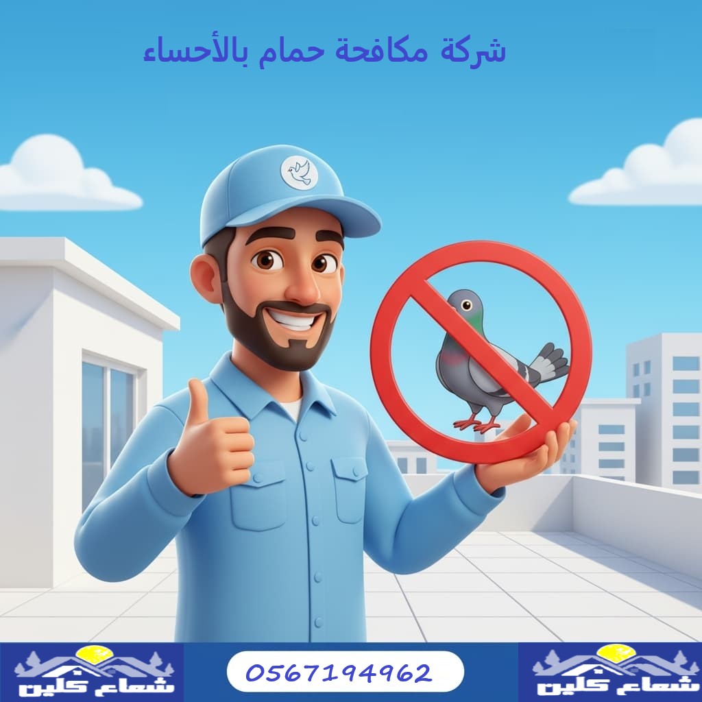 شركة مكافحة الحمام بالأحساء