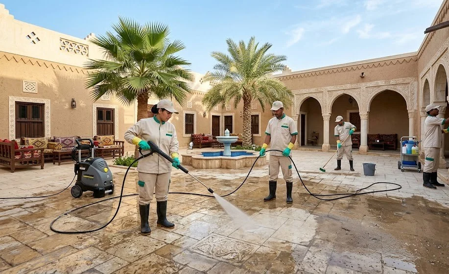 شركة تنظيف أحواش بالأحساء