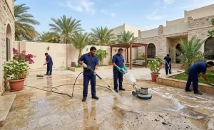 تنظيف أحواش بالقطيف